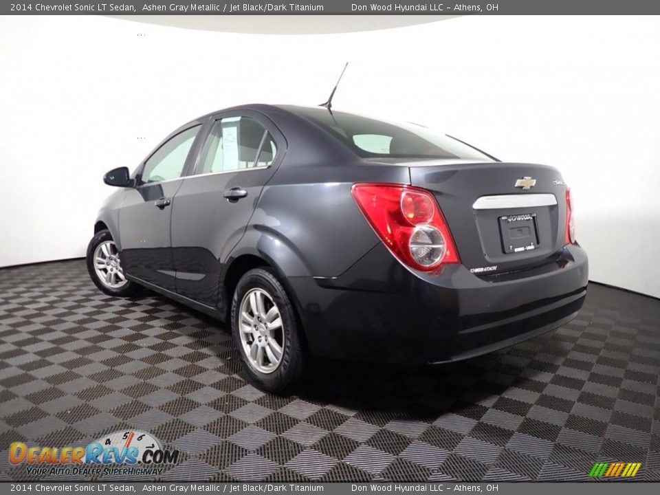 2014 Chevrolet Sonic LT Sedan Ashen Gray Metallic / Jet Black/Dark Titanium Photo #9