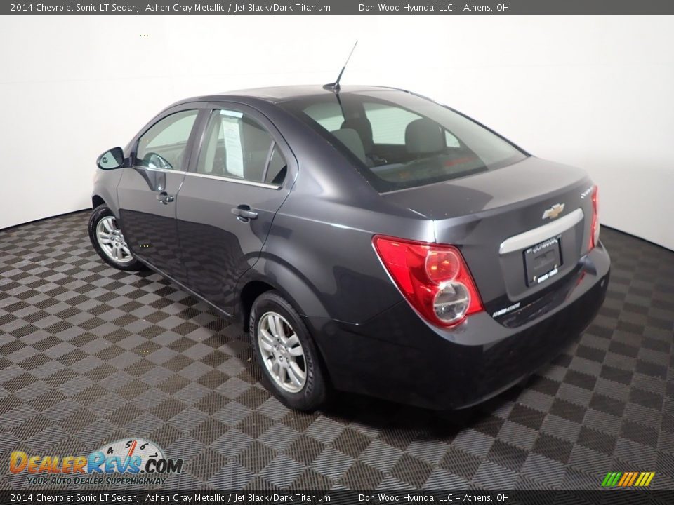 2014 Chevrolet Sonic LT Sedan Ashen Gray Metallic / Jet Black/Dark Titanium Photo #10