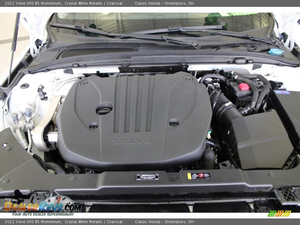 2022 Volvo S60 B5 Momentum 2.0 Liter Turbocharged DOHC 16-Valve VVT 4 Cylinder Engine Photo #13