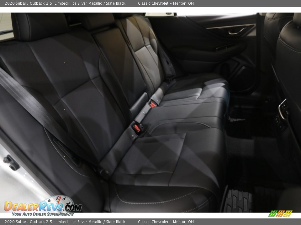 2020 Subaru Outback 2.5i Limited Ice Silver Metallic / Slate Black Photo #17