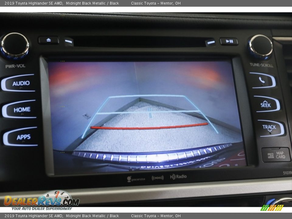 2019 Toyota Highlander SE AWD Midnight Black Metallic / Black Photo #13