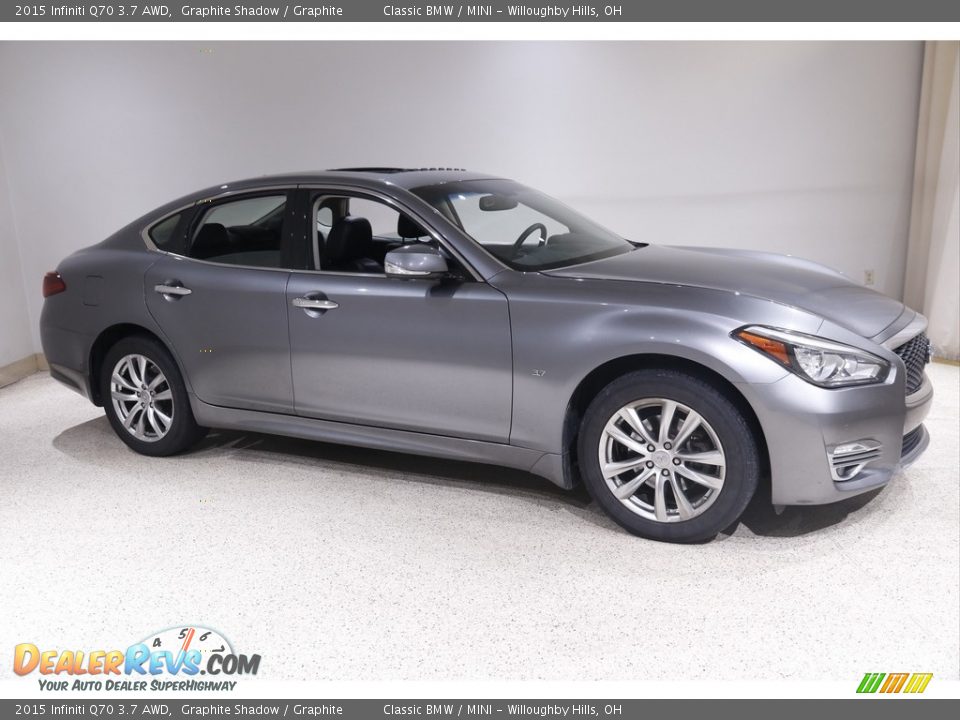 Graphite Shadow 2015 Infiniti Q70 3.7 AWD Photo #1