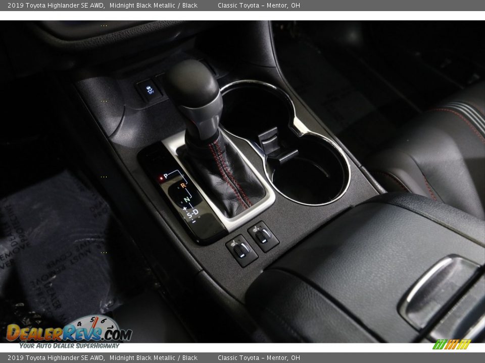 2019 Toyota Highlander SE AWD Midnight Black Metallic / Black Photo #14