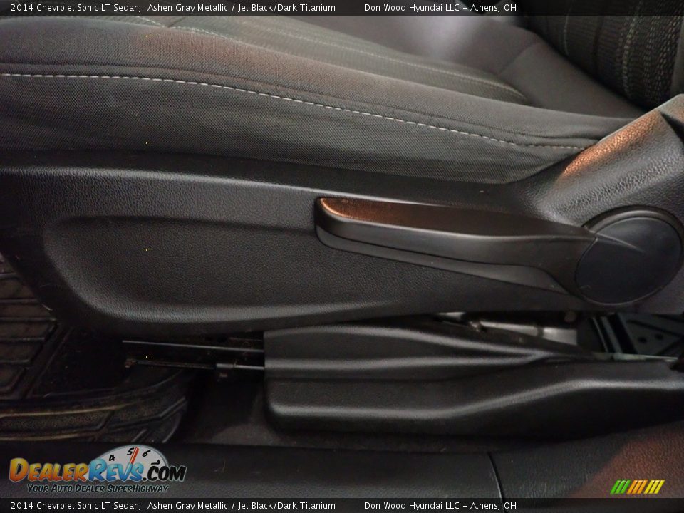2014 Chevrolet Sonic LT Sedan Ashen Gray Metallic / Jet Black/Dark Titanium Photo #19