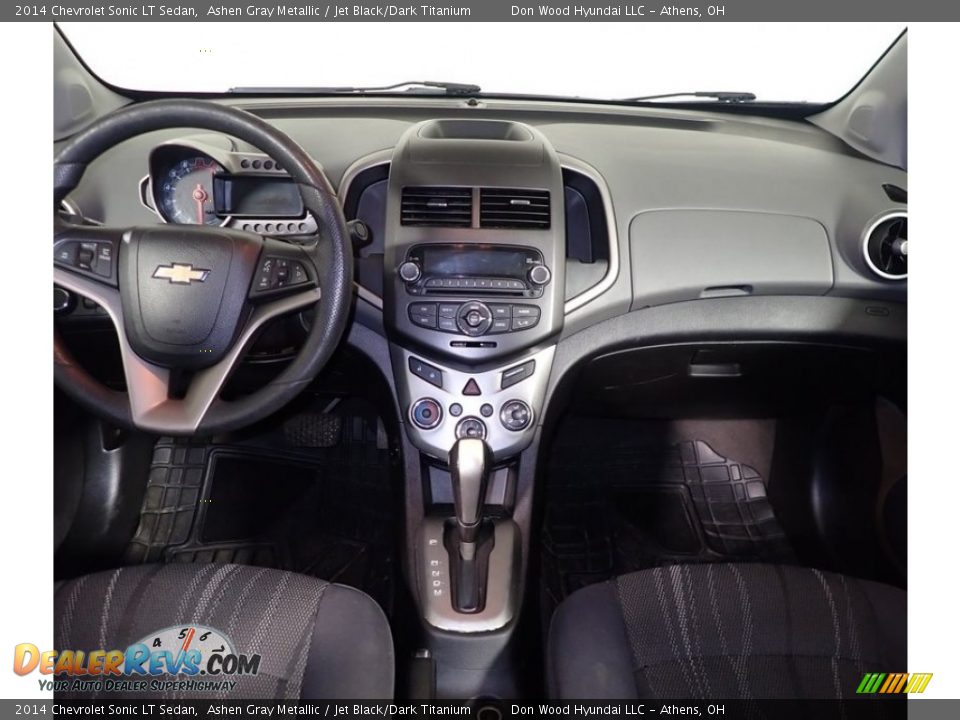 2014 Chevrolet Sonic LT Sedan Ashen Gray Metallic / Jet Black/Dark Titanium Photo #21
