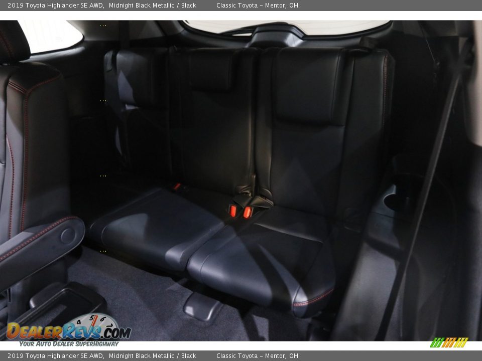 2019 Toyota Highlander SE AWD Midnight Black Metallic / Black Photo #20