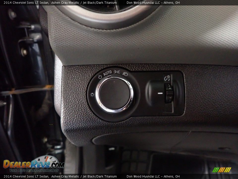 2014 Chevrolet Sonic LT Sedan Ashen Gray Metallic / Jet Black/Dark Titanium Photo #26