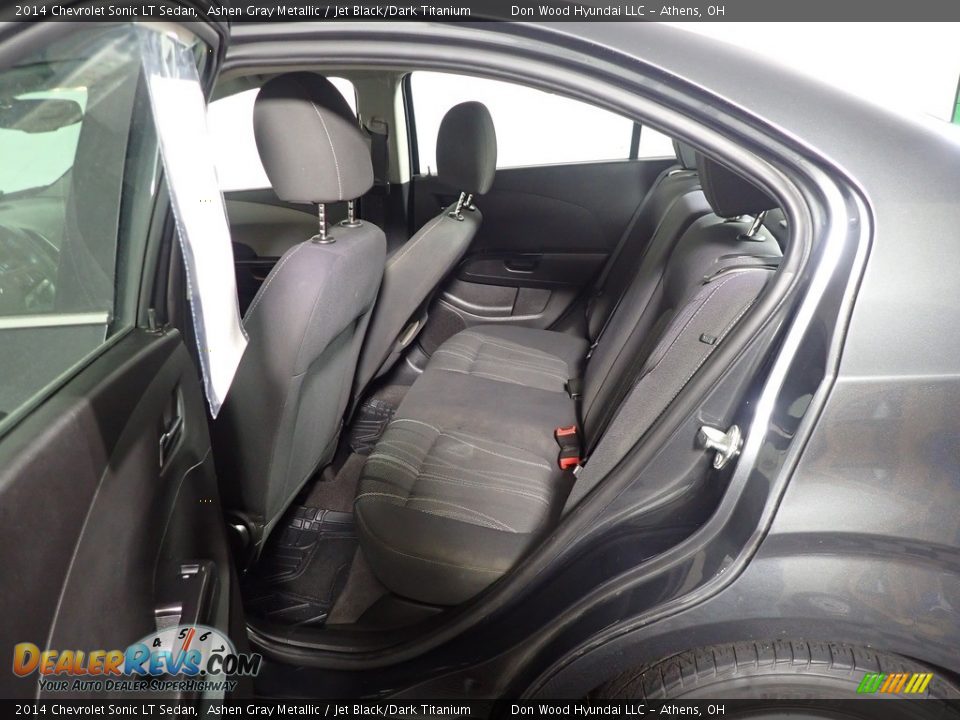 2014 Chevrolet Sonic LT Sedan Ashen Gray Metallic / Jet Black/Dark Titanium Photo #29