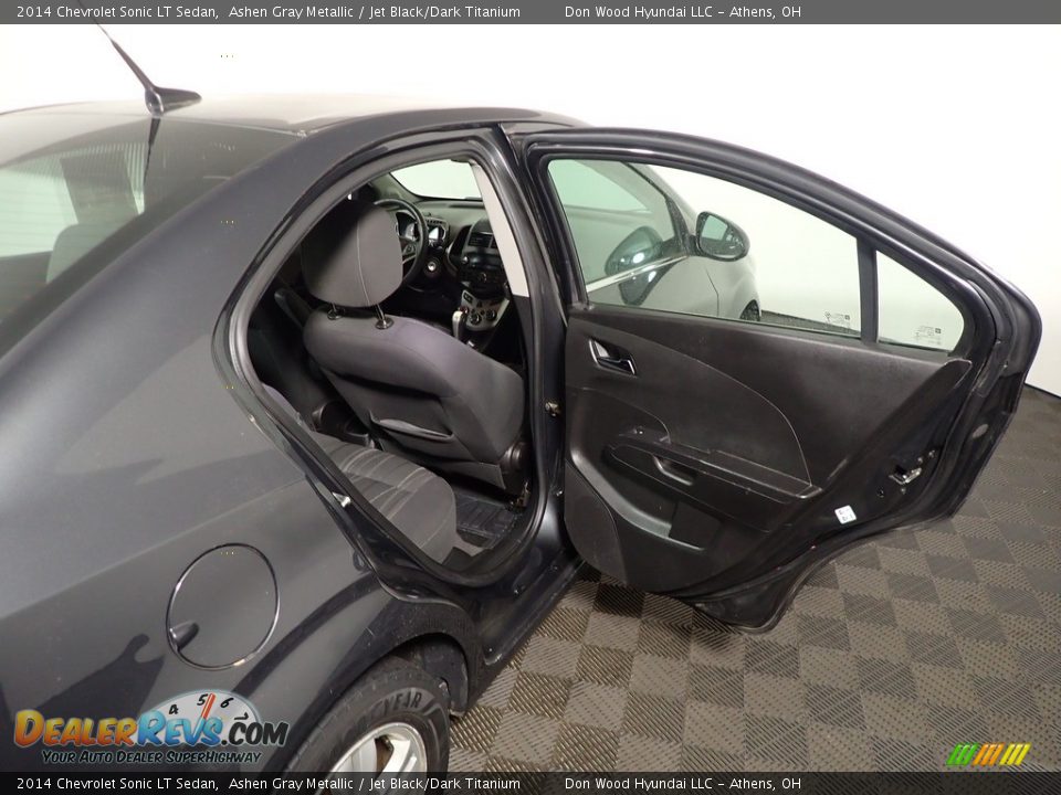 2014 Chevrolet Sonic LT Sedan Ashen Gray Metallic / Jet Black/Dark Titanium Photo #30