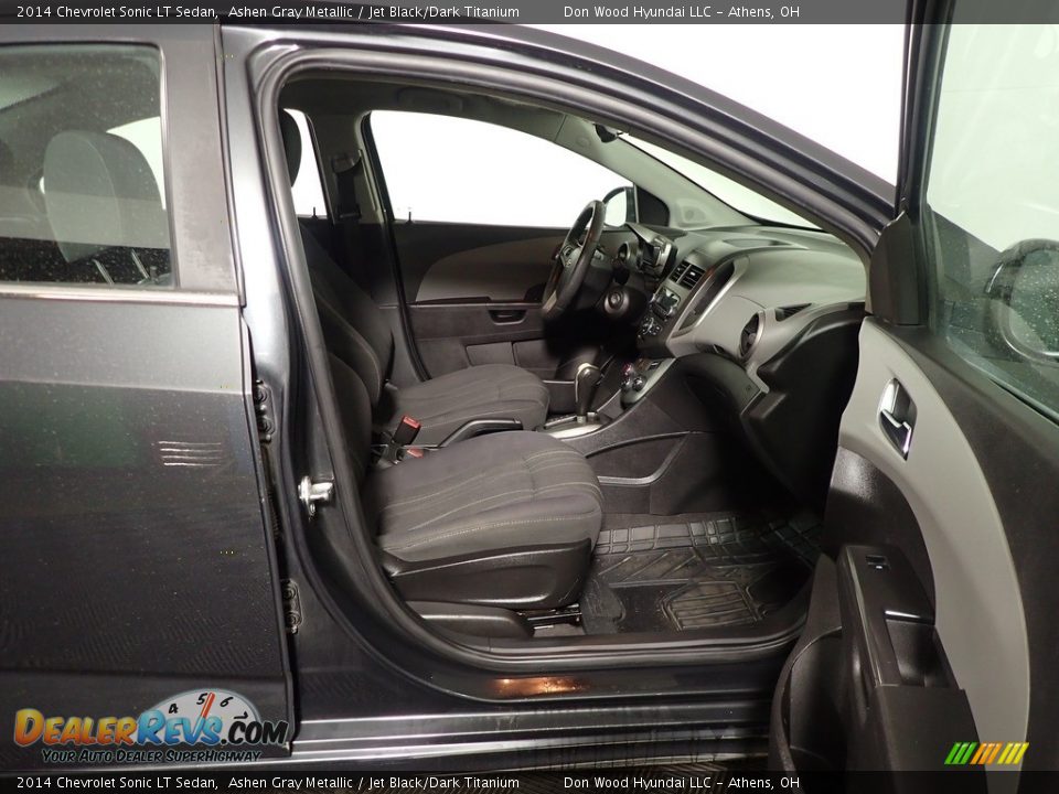 2014 Chevrolet Sonic LT Sedan Ashen Gray Metallic / Jet Black/Dark Titanium Photo #33