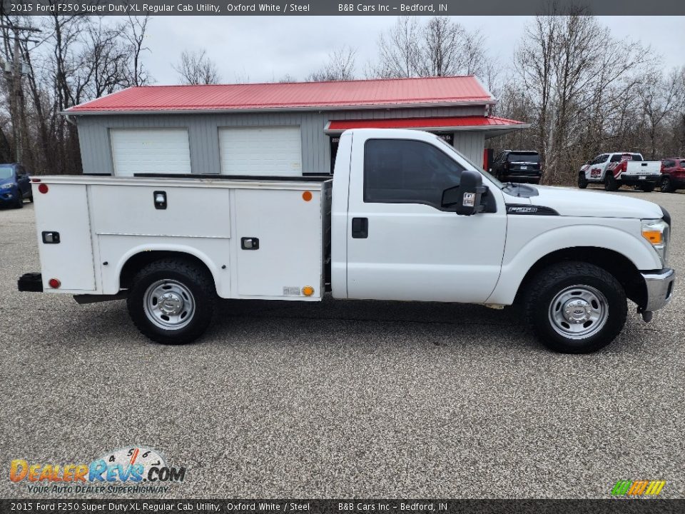 2015 Ford F250 Super Duty XL Regular Cab Utility Oxford White / Steel Photo #30