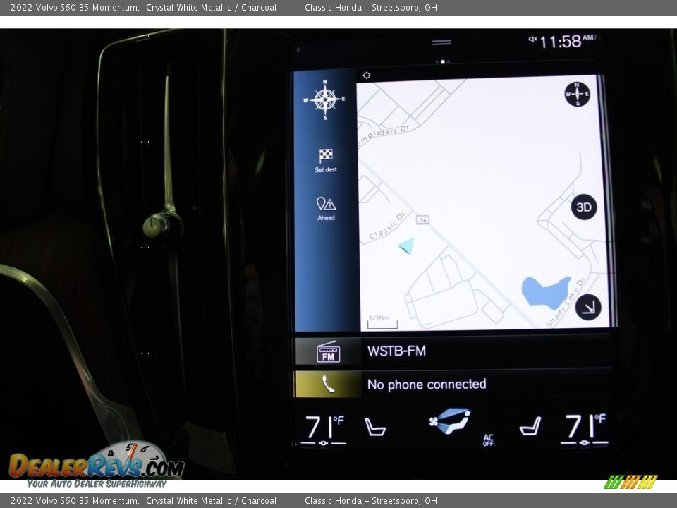 Navigation of 2022 Volvo S60 B5 Momentum Photo #36
