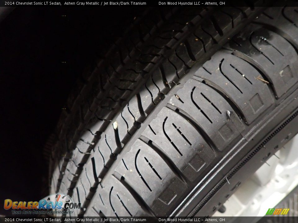 2014 Chevrolet Sonic LT Sedan Ashen Gray Metallic / Jet Black/Dark Titanium Photo #36