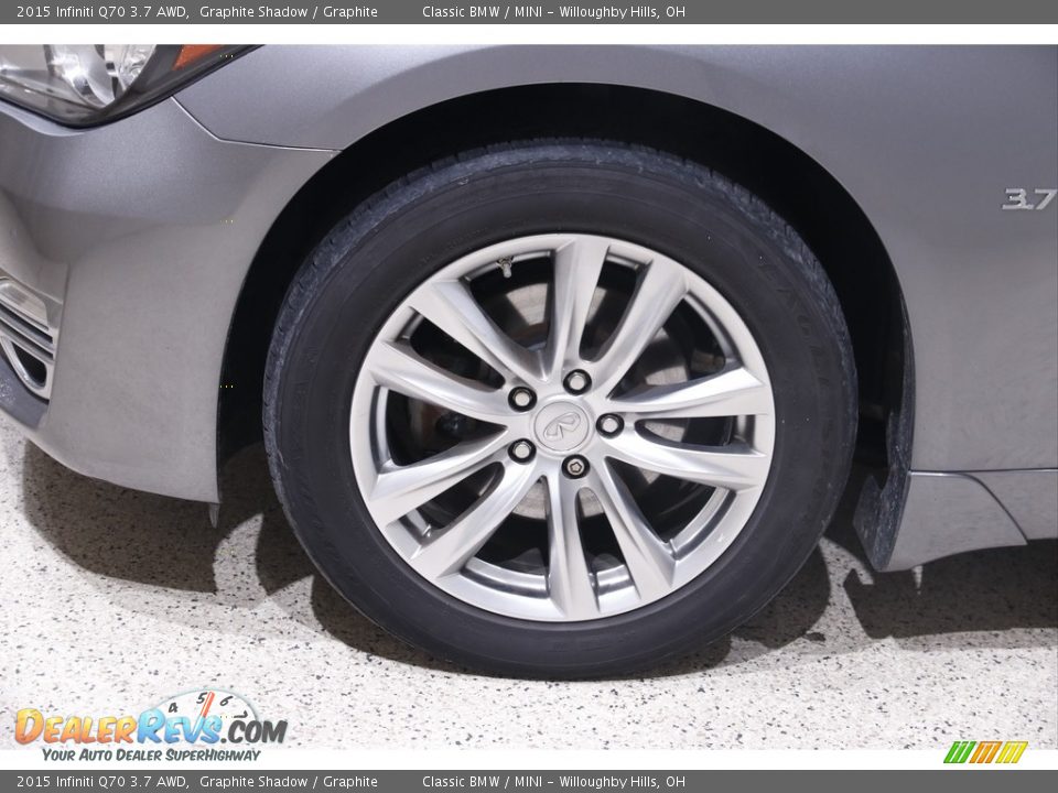 2015 Infiniti Q70 3.7 AWD Wheel Photo #21