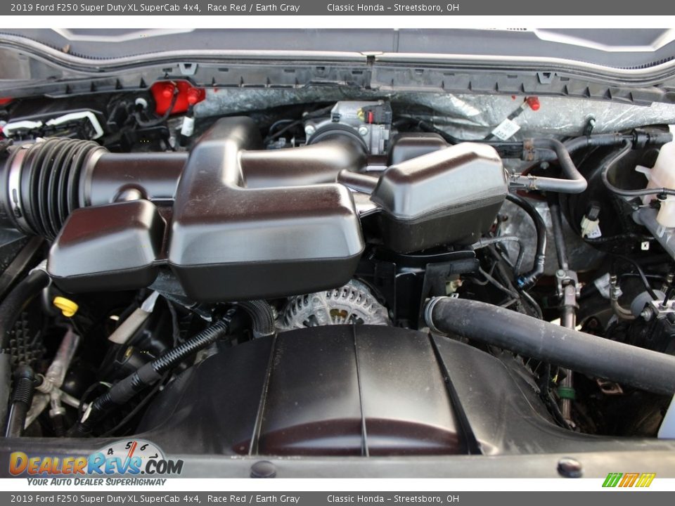 2019 Ford F250 Super Duty XL SuperCab 4x4 Race Red / Earth Gray Photo #3