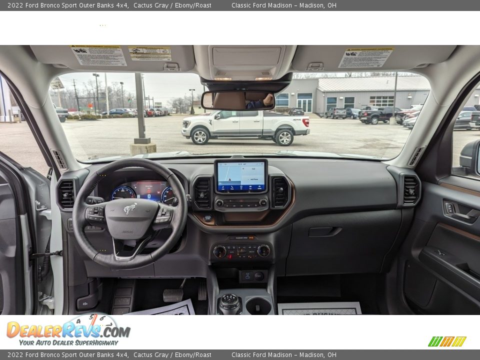 Dashboard of 2022 Ford Bronco Sport Outer Banks 4x4 Photo #14