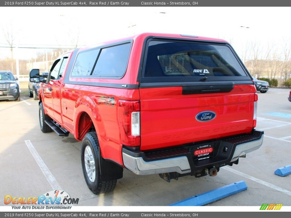 2019 Ford F250 Super Duty XL SuperCab 4x4 Race Red / Earth Gray Photo #11