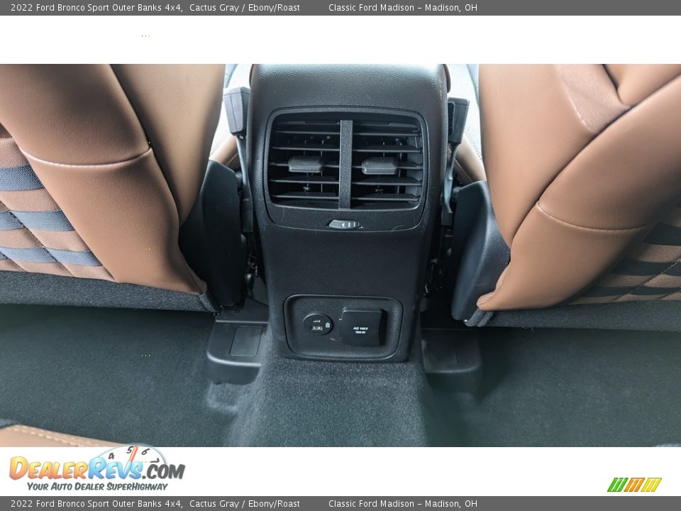 2022 Ford Bronco Sport Outer Banks 4x4 Cactus Gray / Ebony/Roast Photo #17