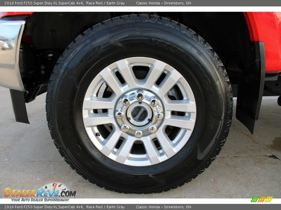 2019 Ford F250 Super Duty XL SuperCab 4x4 Race Red / Earth Gray Photo #14