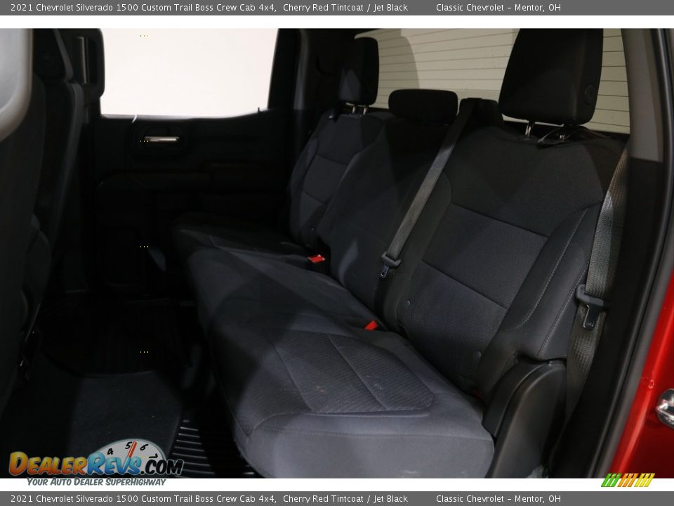 2021 Chevrolet Silverado 1500 Custom Trail Boss Crew Cab 4x4 Cherry Red Tintcoat / Jet Black Photo #18