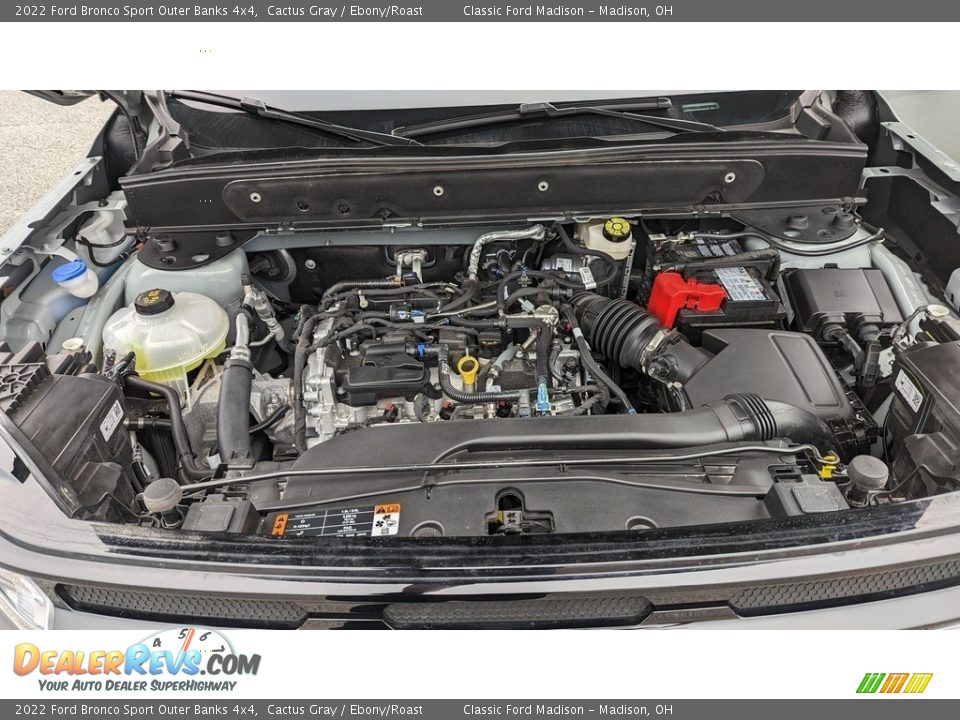 2022 Ford Bronco Sport Outer Banks 4x4 1.5 Liter Turbocharged DOHC 12-Valve Ti-VCT EcoBoost 3 Cylinder Engine Photo #21