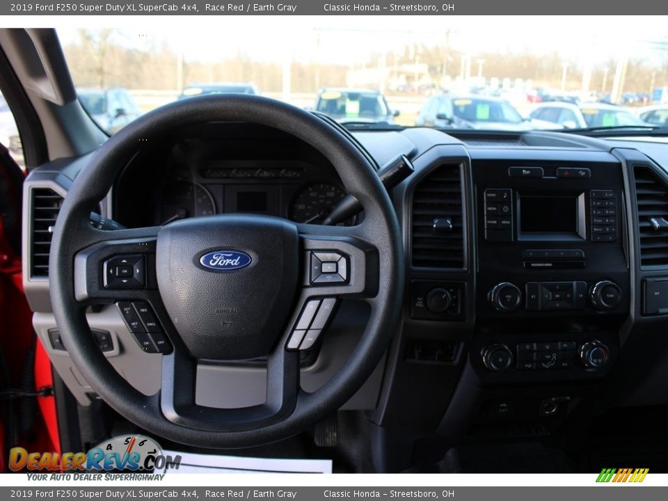 2019 Ford F250 Super Duty XL SuperCab 4x4 Race Red / Earth Gray Photo #19