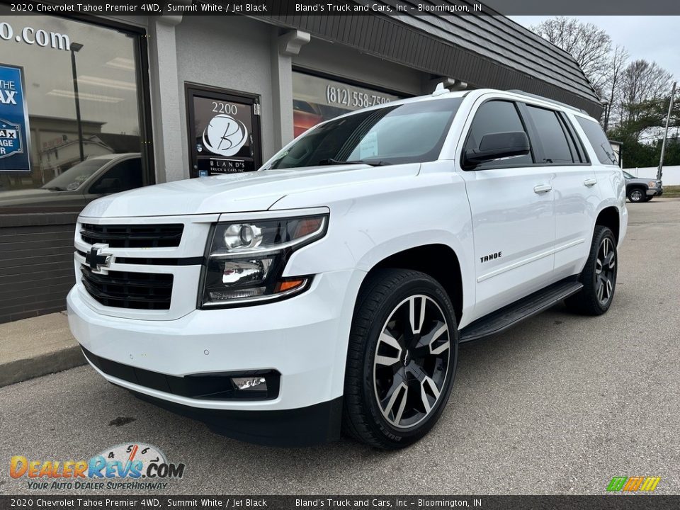 2020 Chevrolet Tahoe Premier 4WD Summit White / Jet Black Photo #2