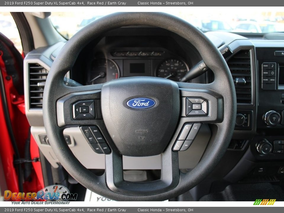 2019 Ford F250 Super Duty XL SuperCab 4x4 Race Red / Earth Gray Photo #20