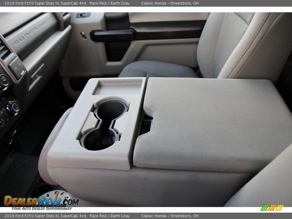 2019 Ford F250 Super Duty XL SuperCab 4x4 Race Red / Earth Gray Photo #30