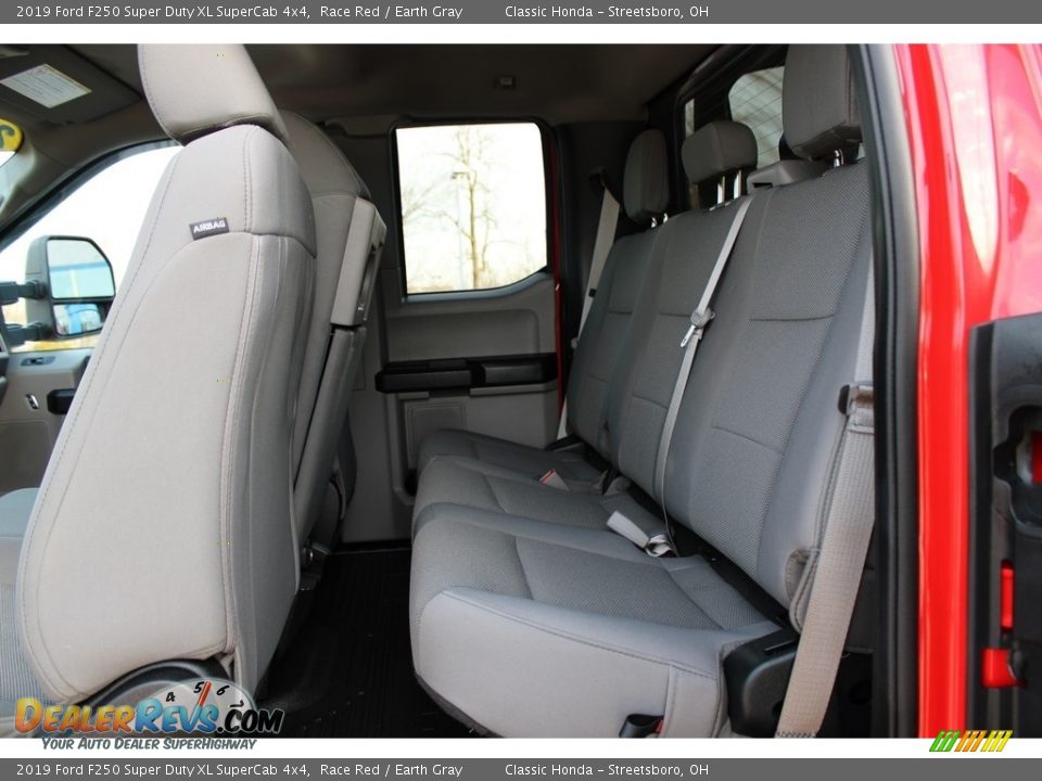2019 Ford F250 Super Duty XL SuperCab 4x4 Race Red / Earth Gray Photo #32