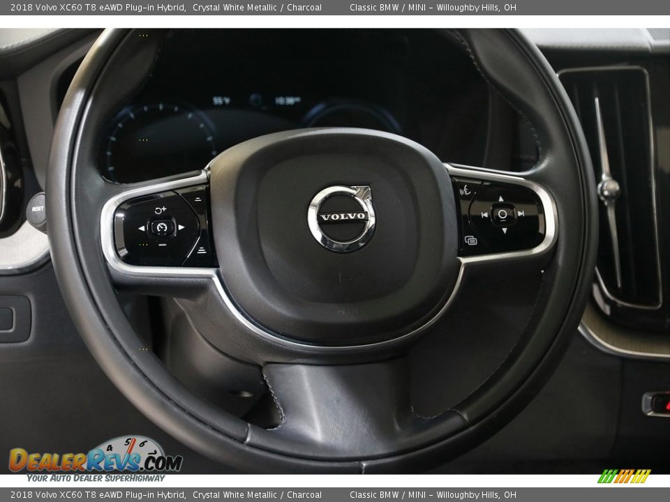 2018 Volvo XC60 T8 eAWD Plug-in Hybrid Steering Wheel Photo #9