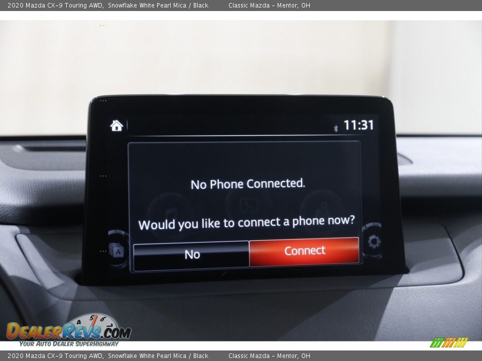2020 Mazda CX-9 Touring AWD Snowflake White Pearl Mica / Black Photo #10