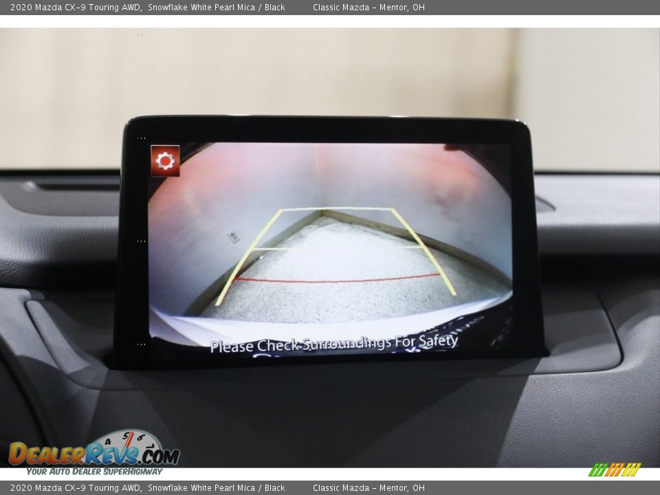 2020 Mazda CX-9 Touring AWD Snowflake White Pearl Mica / Black Photo #12