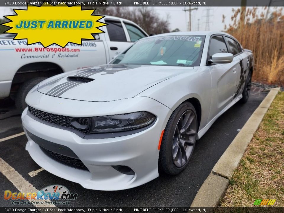 2020 Dodge Charger R/T Scat Pack Widebody Triple Nickel / Black Photo #1