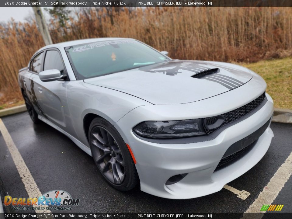 2020 Dodge Charger R/T Scat Pack Widebody Triple Nickel / Black Photo #3