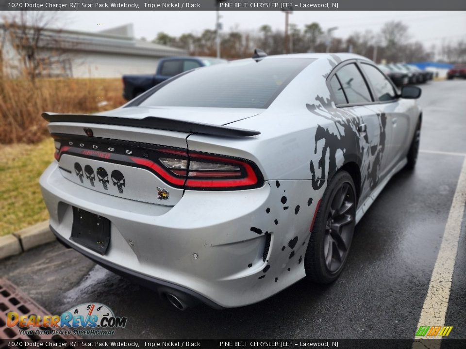 2020 Dodge Charger R/T Scat Pack Widebody Triple Nickel / Black Photo #4