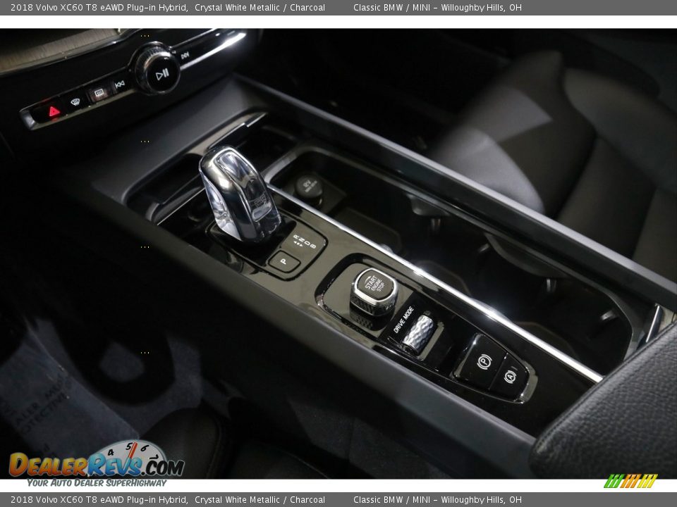 Controls of 2018 Volvo XC60 T8 eAWD Plug-in Hybrid Photo #19