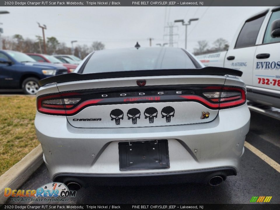 2020 Dodge Charger R/T Scat Pack Widebody Triple Nickel / Black Photo #6