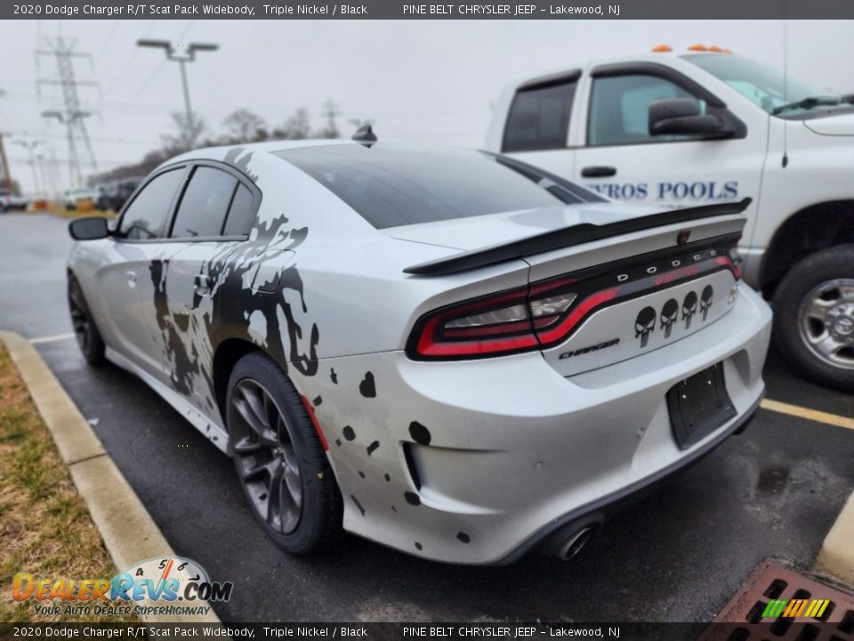 2020 Dodge Charger R/T Scat Pack Widebody Triple Nickel / Black Photo #7