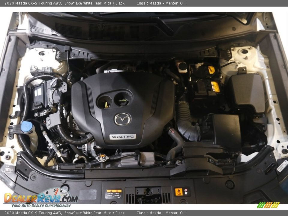 2020 Mazda CX-9 Touring AWD Snowflake White Pearl Mica / Black Photo #20