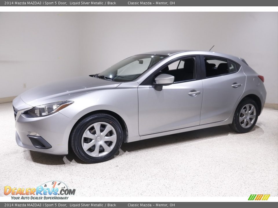 Front 3/4 View of 2014 Mazda MAZDA3 i Sport 5 Door Photo #3