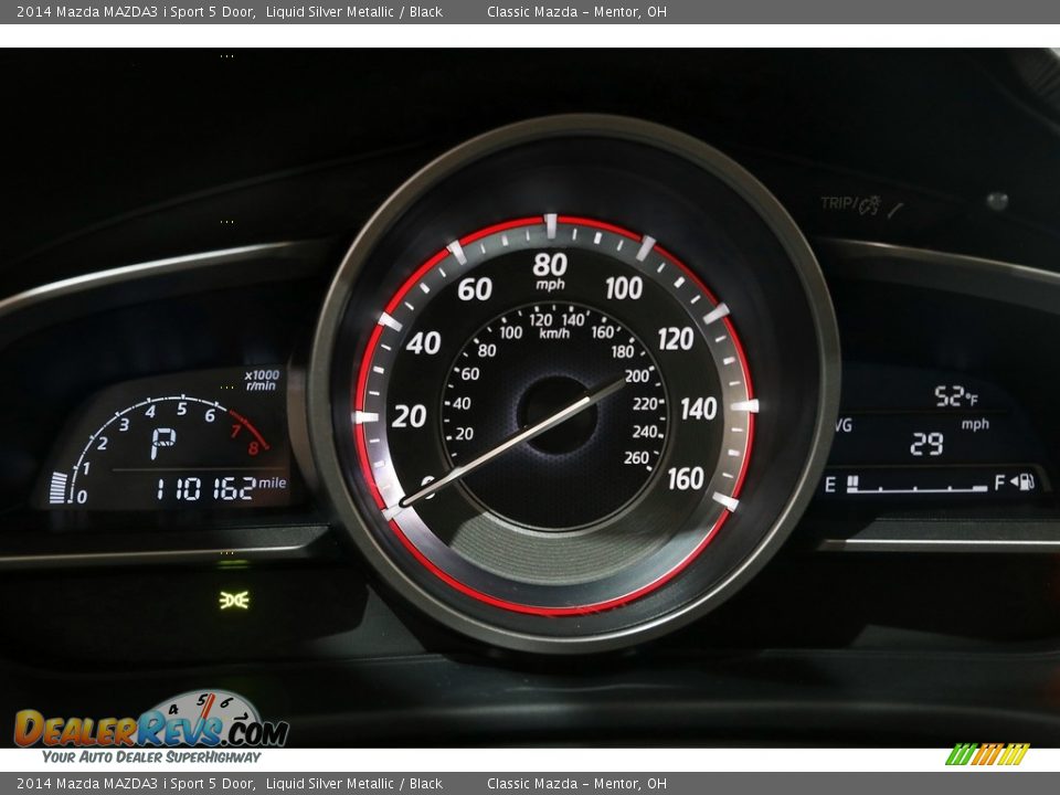 2014 Mazda MAZDA3 i Sport 5 Door Gauges Photo #8