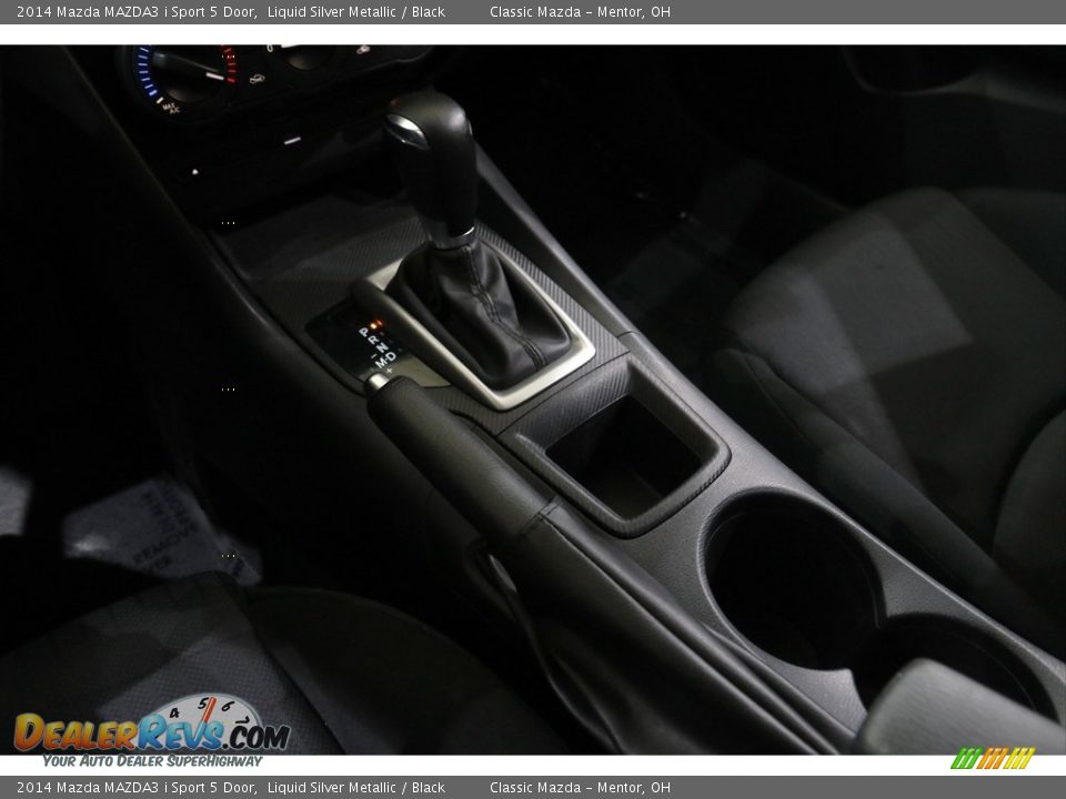 2014 Mazda MAZDA3 i Sport 5 Door Liquid Silver Metallic / Black Photo #12