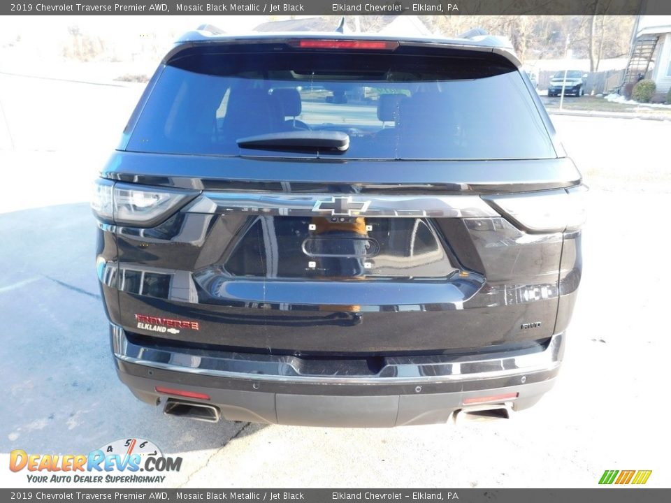 2019 Chevrolet Traverse Premier AWD Mosaic Black Metallic / Jet Black Photo #7