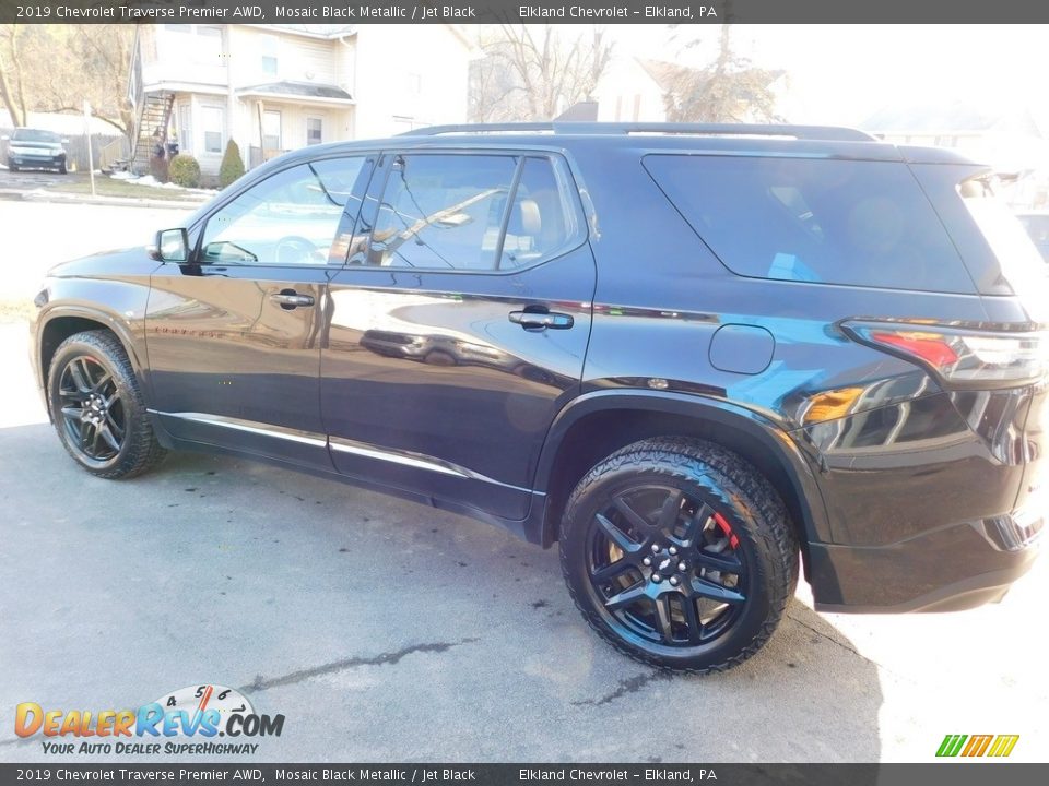 2019 Chevrolet Traverse Premier AWD Mosaic Black Metallic / Jet Black Photo #9