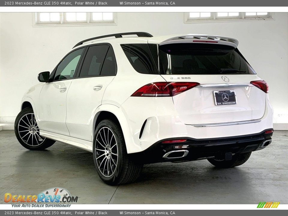 2023 Mercedes-Benz GLE 350 4Matic Polar White / Black Photo #2