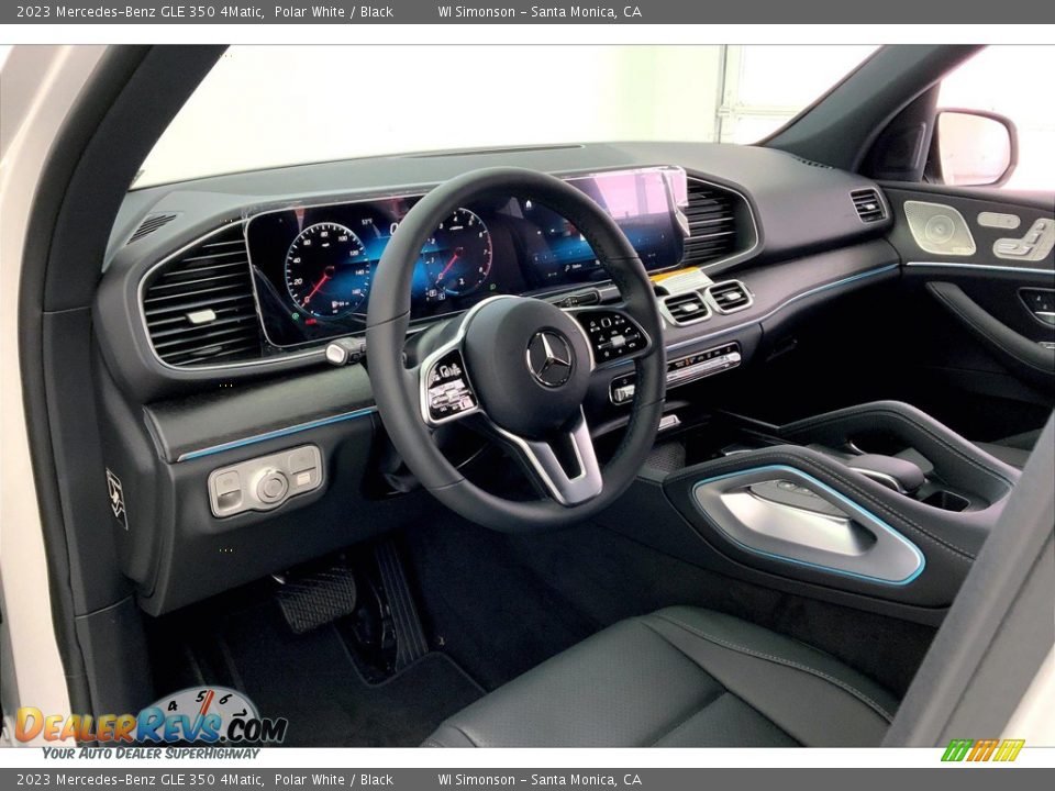 2023 Mercedes-Benz GLE 350 4Matic Polar White / Black Photo #4