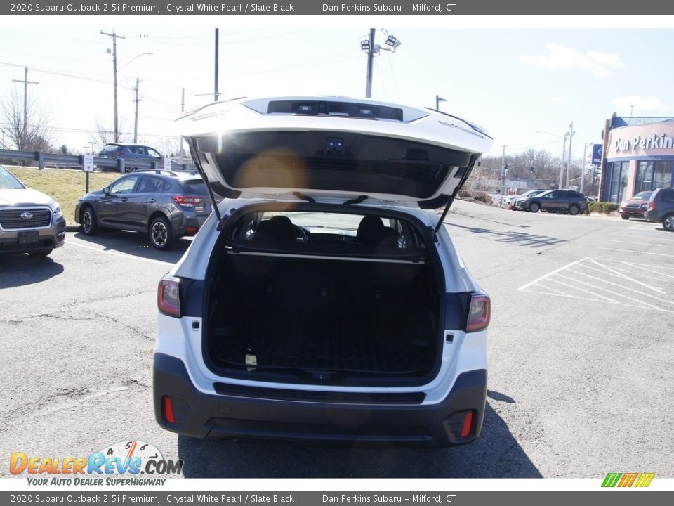 2020 Subaru Outback 2.5i Premium Crystal White Pearl / Slate Black Photo #13