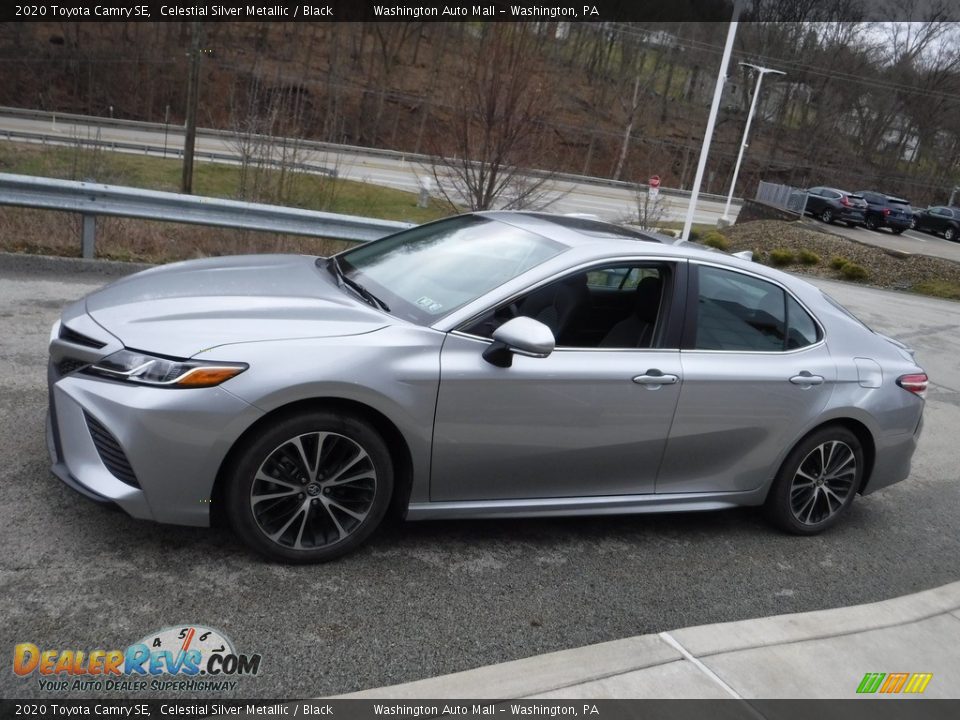 2020 Toyota Camry SE Celestial Silver Metallic / Black Photo #14