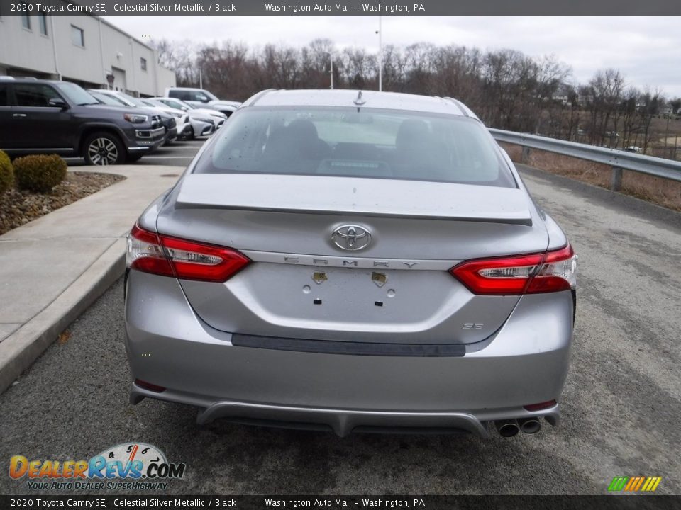 2020 Toyota Camry SE Celestial Silver Metallic / Black Photo #16